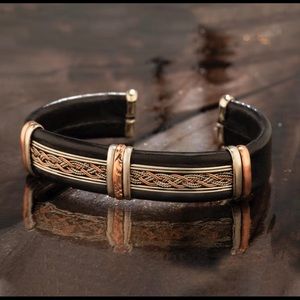 Men's PowerCore Leather Bracelet